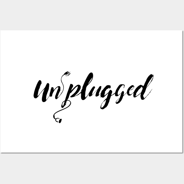 Unplugged Wall Art by MplusC